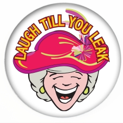 Red HAT Button 374 MAD HATTER