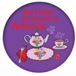 Red Hat Button 387 Red Hatters are brewed to Perfection