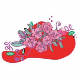 Red Hat with Purple Ribbon artwork  6