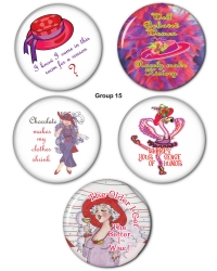 Red HAT Button Set Group 15