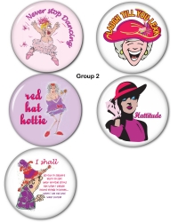 Red HAT Button Set Group 2