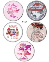 Red HAT Button Set Group 8