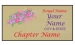 Gold Rectangle name Badge Artwork 3 Pink