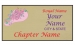 Gold Rectangle name Badge Artwork 6 Pink