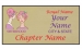 Gold Rectangle name Badge Artwork 80 Pink