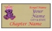 Gold Rectangle name Badge Artwork 88 w crown