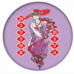 Red Hat Button 396 Divine Diva