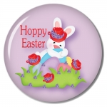 Red HAT Button 509 Easter